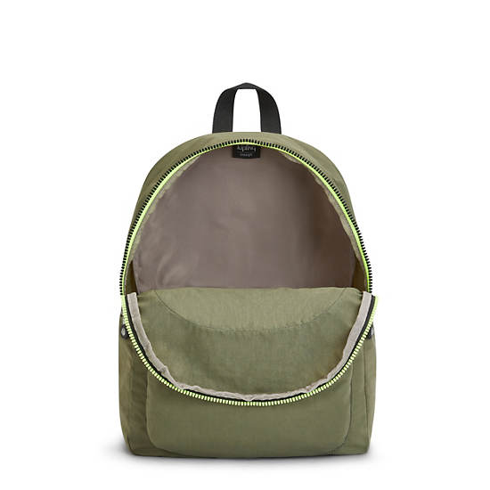 Kipling Curtis Medium Backpacks Strong Moss | CA 1527TC